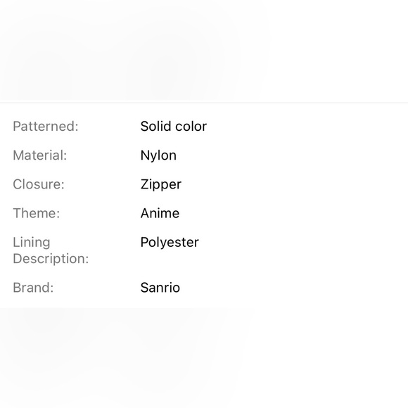 🆕 Hello Kitty Cartoon Anime Lightweight Kawaii Travel Daypack w/ Plush Pet Pin - Picture 9 of 11